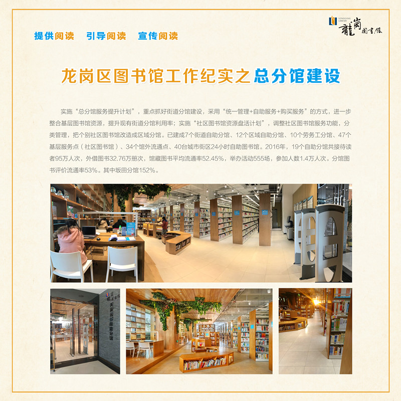 【工作纪实】2017年龙岗区图书馆工作纪实之四个方面